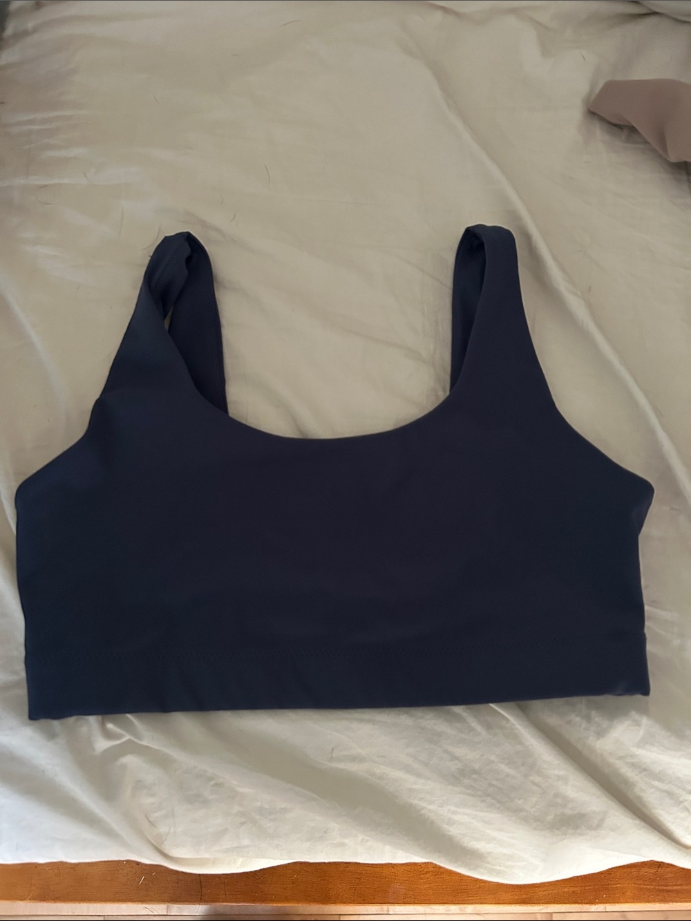 Everlane Navy Performance Sports Bra